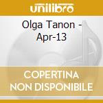 Olga Tanon - Apr-13 cd musicale di Olga Tanon