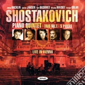 Dmitri Shostakovich - Trio Per Piano N.1 Op 8 (1923) In Do cd musicale di Shostakovich