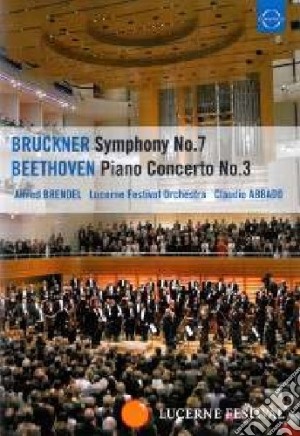(Music Dvd) Anton Bruckner - Symphony No.7 / Beethoven - Piano Concerto cd musicale di Michael Beyer