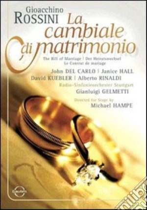 (Music Dvd) Cambiale Di Matrimonio (La) cd musicale di Michael Hampe