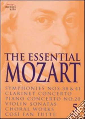 (Music Dvd) Wolfgang Amadeus Mozart - The Essential (5 Dvd) cd musicale