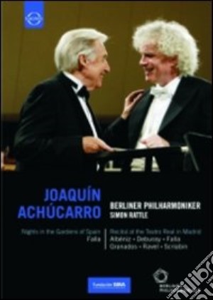 (Music Dvd) Joaquin Achucarro - Recital At The Teatro Real De Madrid cd musicale