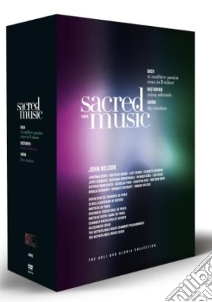 (Music Dvd) John Nelson - Sacred Music (4 Dvd) cd musicale