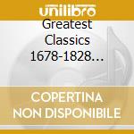 Greatest Classics 1678-1828 (The) / Various (5 Cd) cd