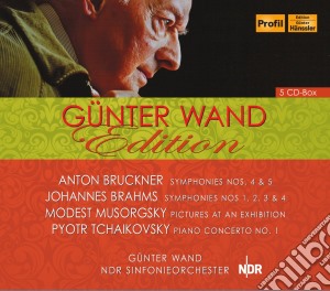 Gunter Wand - Edition (5 Cd) cd musicale di Guenter Wand