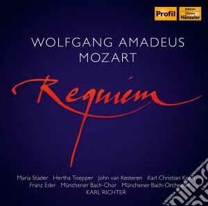 Wolfgang Amadeus Mozart - requiem cd musicale di Munich Bach Ch & Or/richter
