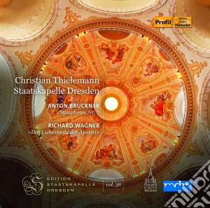 Anton Bruckner / Richard Wagner - Symphonie 7 / Das Liebesmah (2 Cd) cd musicale di Bruckner & Wagner
