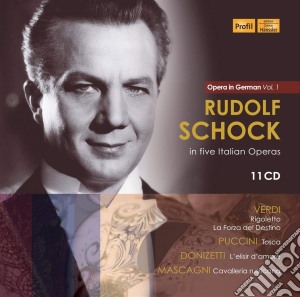 Rudolf Schock: Five Italian Operas Vol.1 (11 Cd) cd musicale