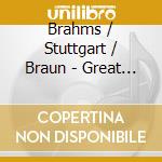 Brahms / Stuttgart / Braun - Great Vocal Works (6 Cd) cd