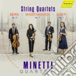 Minetti Quartett - Berg Ligeti & Shostakovich: String Quartets cd