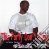 Wayne Dawkins - This Party Don'T Stop cd
