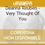 Deanna Reuben - Very Thought Of You cd musicale di Deanna Reuben
