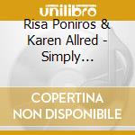Risa Poniros & Karen Allred - Simply American cd