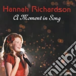 Hannah Richardson - A Moment In Song cd