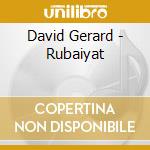 David Gerard - Rubaiyat cd