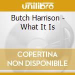 Butch Harrison - What It Is cd musicale di Butch Harrison