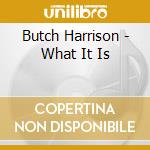Butch Harrison - What It Is cd