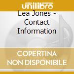 Lea Jones - Contact Information cd