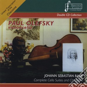 Johann Sebastian Bach - Complete Cello Suites And Chaconne cd musicale di Paul Olefsky