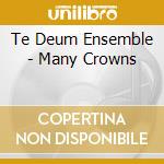 Te Deum Ensemble - Many Crowns cd