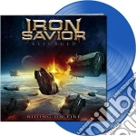 (LP Vinile) Iron Savior - Reforged - Riding On Fire (Clear Blue Vinyl) (2 Lp) vinile
