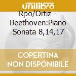 Rpo/Ortiz - Beethoven:Piano Sonata 8,14,17 cd