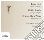 Religious Works By Franz Liszt, Zoltan Kodaly, Widor cd