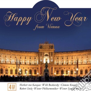 Various Artists/Karajan/Stolz/Krauss/+ - Happy New Year From Vienna (4 Cd) cd musicale