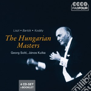 Georg Solti - Hungarian Masters (The): Liszt, Bartok, Kodaly (4 Cd) cd musicale di Artisti Vari