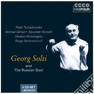 Georg Solti And The Russian Soul (4 Cd) cd musicale di Artisti Vari