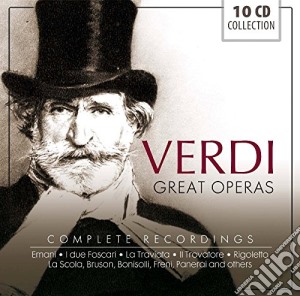 Giuseppe Verdi - Great Operas (10 Cd) cd musicale di Giuseppe Verdi