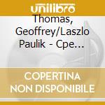 Thomas, Geoffrey/Laszlo Paulik - Cpe Bach: 3 Sonaten cd musicale