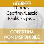 Thomas, Geoffrey/Laszlo Paulik - Cpe Bach: 3 Sonaten cd