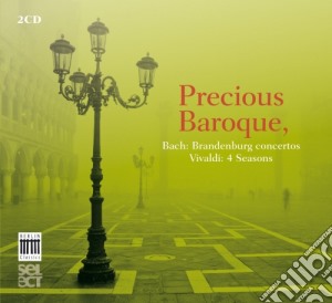 Precious Baroque: Bach, Vivaldi (2 Cd) cd musicale di Bach johann sebasti