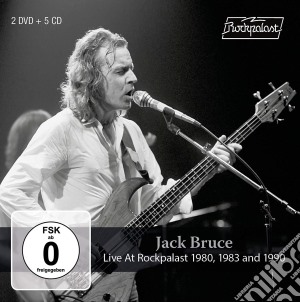 Jack Bruce - Live At Rockpalast 1980, 1983 And 1990 (5 Cd+2 Dvd) cd musicale di Jack Bruce