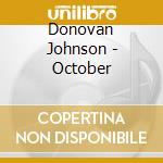 Donovan Johnson - October cd