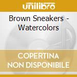 Brown Sneakers - Watercolors