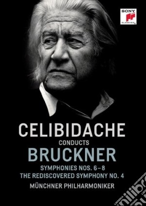 (Music Dvd) Anton Bruckner - Symphonies Nos .4, 6 & 8 (3 Dvd+2 Cd) cd musicale di Sergiu Celibidache