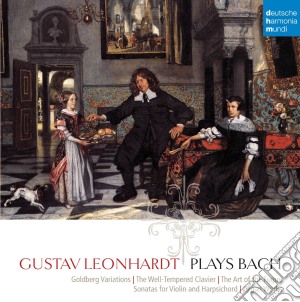 Gustav leonhard-bach: clavicembalo ben t cd musicale di Gustav Leonhardt