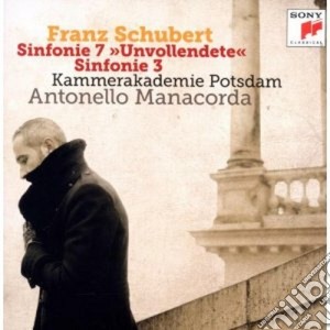 Franz Schubert - Sinfonie N. 3 & 7 - Antonello Manacorda cd musicale di Antonello Manacorda