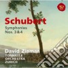 Franz Schubert - Sinfonie N. 3&4 - David Zinman cd