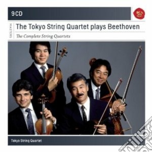 Ludwig Van Beethoven - Quartetti Per Archi (Completi) (9 Cd) cd musicale di Tokio string quartet
