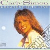 Carly Simon - Greatest Hits Live cd