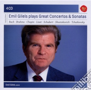 Emil Gilels Interpreta Sonate E Concerti Celebri (4 Cd) cd musicale di Emil Gilels