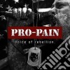(LP Vinile) Pro Pain - Voice Of Rebellion (Lp+Cd) cd