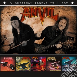 Anvil - 5 Original Albums In 1 Box (5 Cd) cd musicale di Anvil