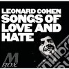 Leonard Cohen - Songs Of Love & Hate cd