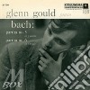 Cd - Gould, Glenn - Bach: Partite N.5 E 6 -fughe Bwv 883 E 8 cd