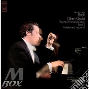 Johann Sebastian Bach - Un Clavicembalo Ben Temperato Libro 2 Vol.1 Bwv 870-877 cd musicale di Glenn Gould