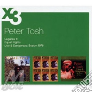 Legalize It/equal Rights/live In Boston cd musicale di Peter Tosh